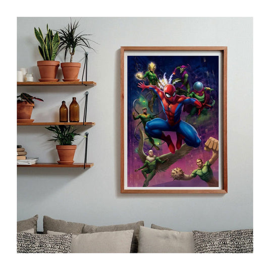 Clementoni legpuzzel marvel spiderman, 1000st.