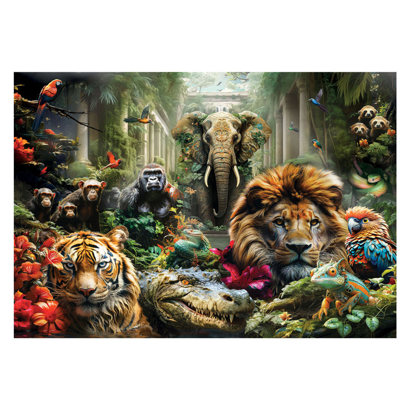 Load image into Gallery viewer, Clementoni legpuzzel mystic jungle, 1000st.

