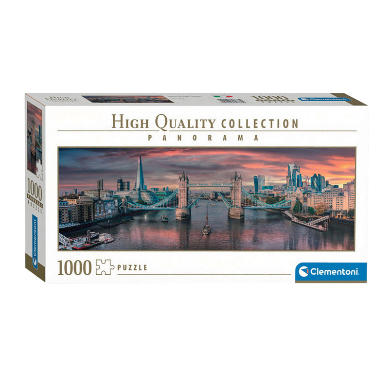 Load image into Gallery viewer, Clementoni legpuzzel panorama across the river thames, 1000st.
