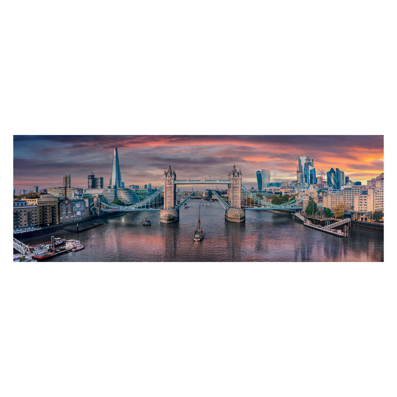 Load image into Gallery viewer, Clementoni legpuzzel panorama across the river thames, 1000st.
