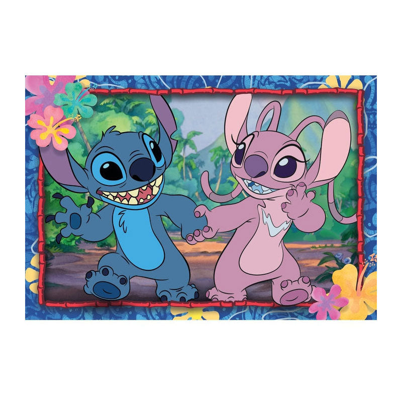 Load image into Gallery viewer, Clementoni legpuzzel super color disney stitch, 2x20st.
