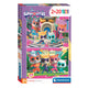Clementoni legpuzzel super color super kittens, 2x20st.