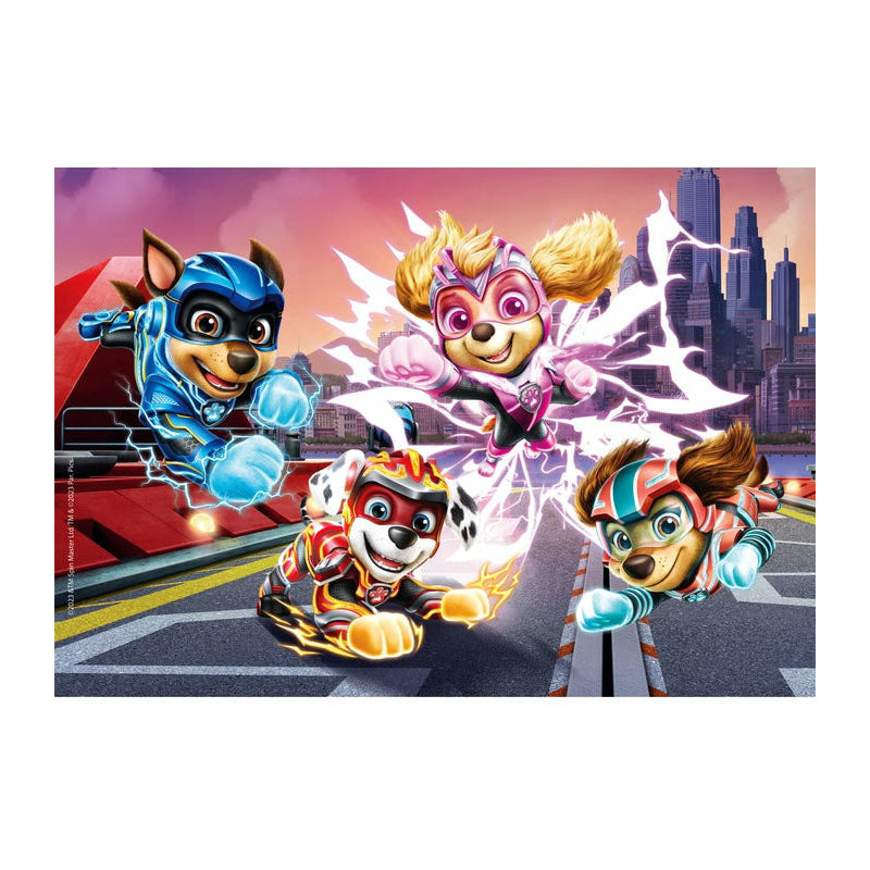 Load image into Gallery viewer, Clementoni legpuzzel super color paw patrol the mighty movie, 2x60st.
