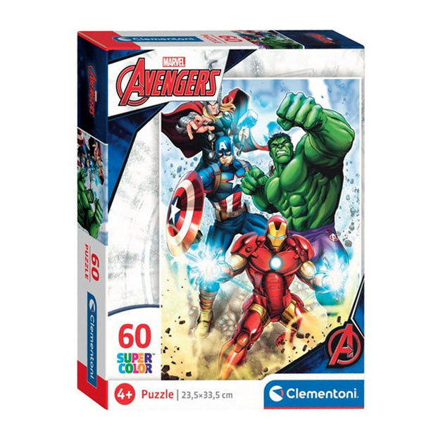 Load image into Gallery viewer, Clementoni legpuzzel super color marvel avengers, 60st.

