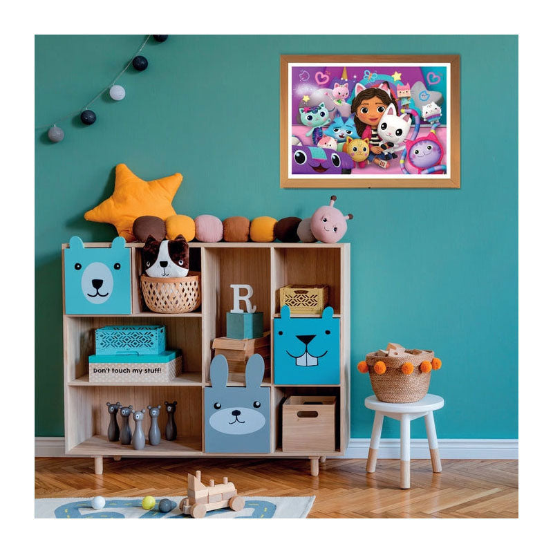 Load image into Gallery viewer, Clementoni legpuzzel super color gabby's poppenhuis, 60st.

