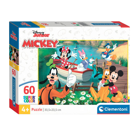 Load image into Gallery viewer, Clementoni legpuzzel super color disney mickey mouse, 60st.
