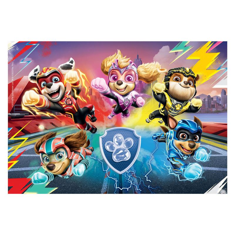 Load image into Gallery viewer, Clementoni - puzzel - 104 stukjes - paw patrol: the mighty movie - kinderpuzzel - vanaf 6 jaar

