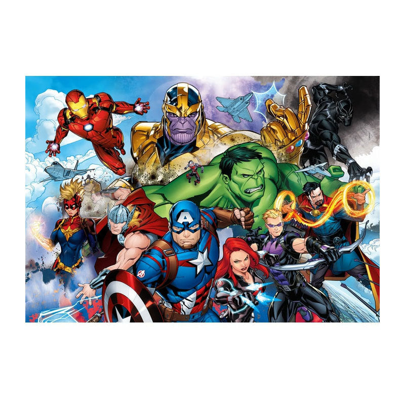 Load image into Gallery viewer, Marvel clementoni legpuzzel super color avengers, 104st.
