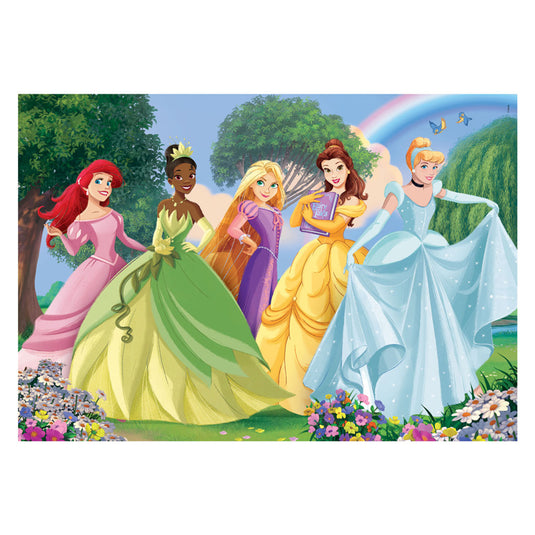 Clementoni legpuzzel super color disney princess, 180st.