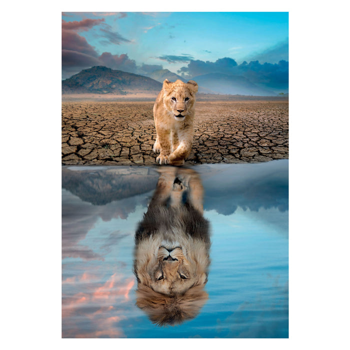 Load image into Gallery viewer, Clementoni legpuzzel super color self reflection, 300st.
