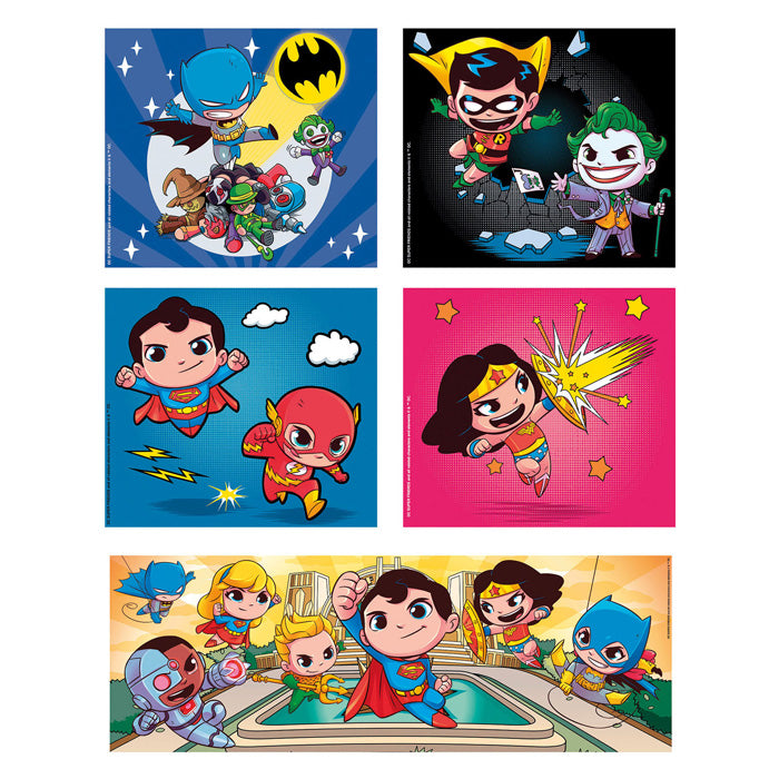 Load image into Gallery viewer, Clementoni legpuzzel super color 10in1 dc comics
