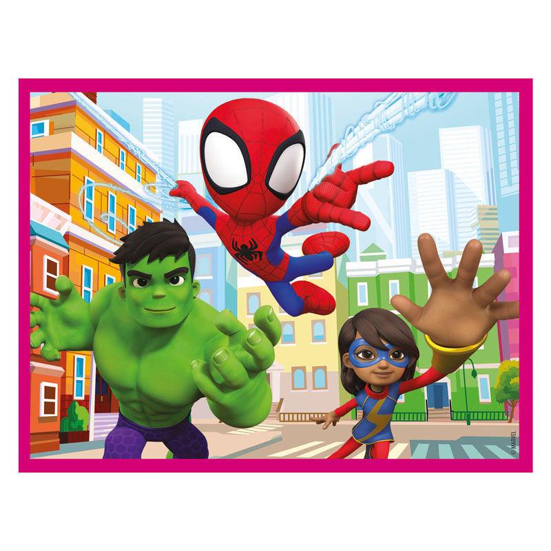 Afbeelding laden in galerijviewer, Clementoni blokpuzzel spidey and his amazing friends, 12st.
