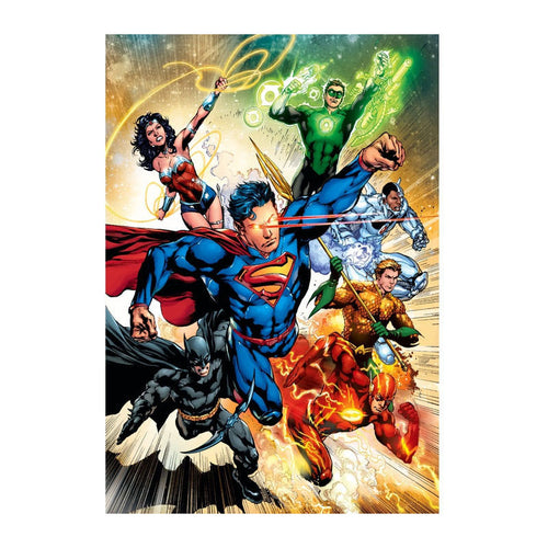 Clementoni legpuzzel dc comics justice league, 500st.