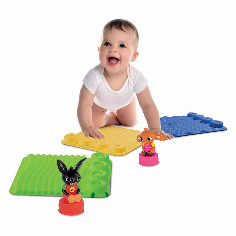 Load image into Gallery viewer, Clementoni baby - sensorische speelmat bing met speelfiguren, 6dlg.

