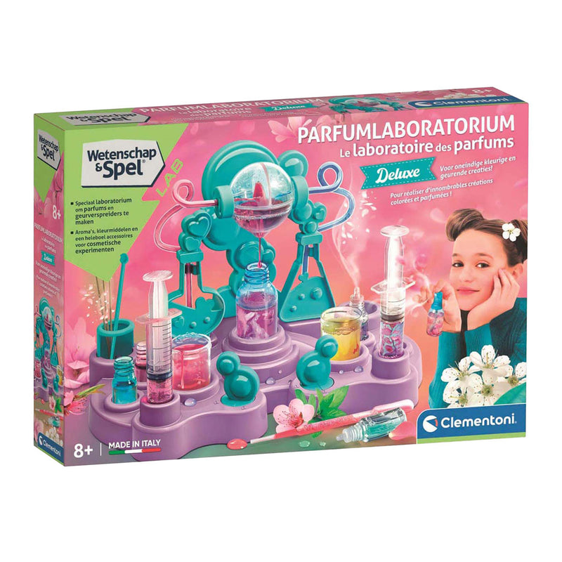 Load image into Gallery viewer, Clementoni wetenschap en spel -parfum laboratorium deluxe experimentenset
