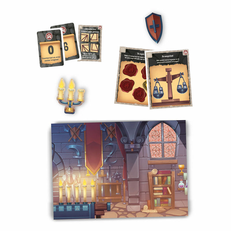 Load image into Gallery viewer, Clementoni pocket escape spel - het vervloekte kasteel

