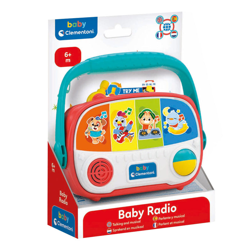 Load image into Gallery viewer, Clementoni baby sprekende en muzikale radio
