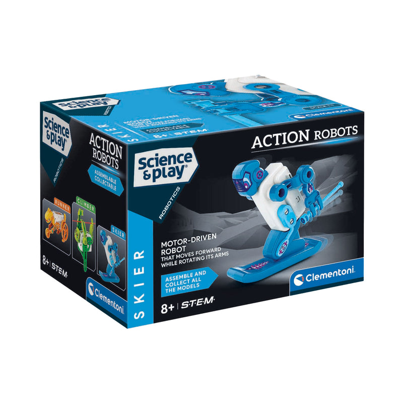 Load image into Gallery viewer, Clementoni wetenschap spel action robots - skiër
