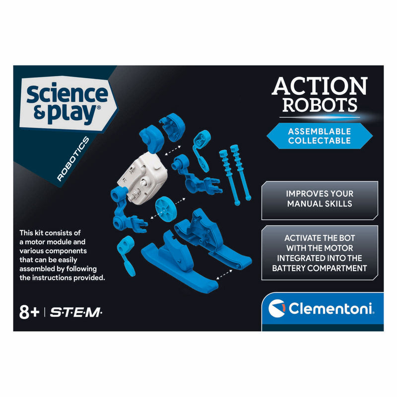 Load image into Gallery viewer, Clementoni wetenschap spel action robots - skiër
