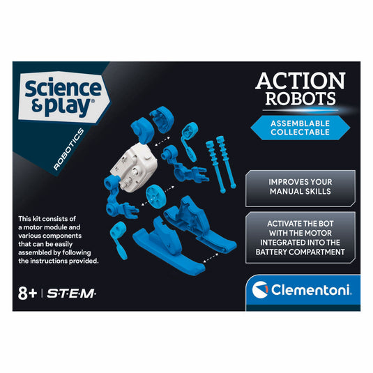 Clementoni wetenschap spel action robots - skiër
