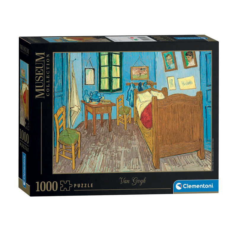 Load image into Gallery viewer, Clementoni legpuzzel kunstwerken de slaapkamer , 1000st.

