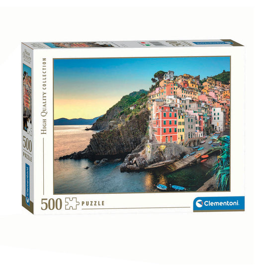 Clementoni legpuzzel kust van riomaggiore, 500st.