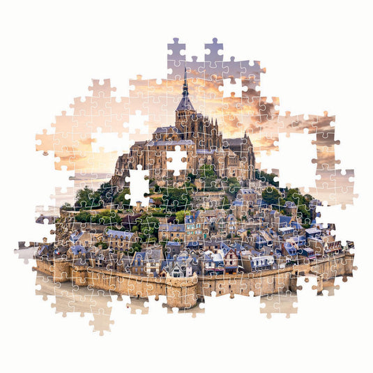Clementoni legpuzzel mont saint-michel, 1500st.