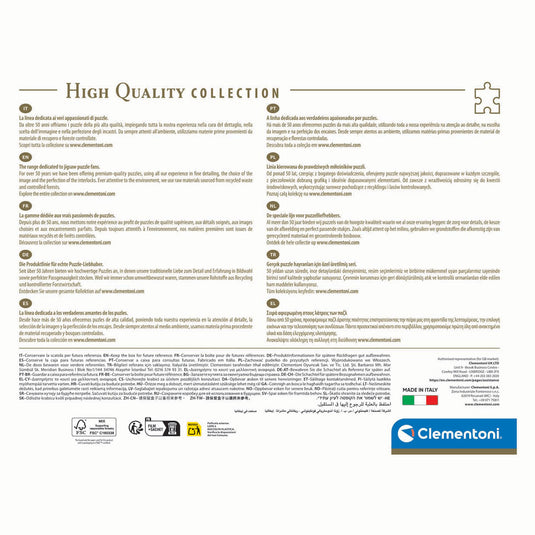 Clementoni legpuzzel mont saint-michel, 1500st.