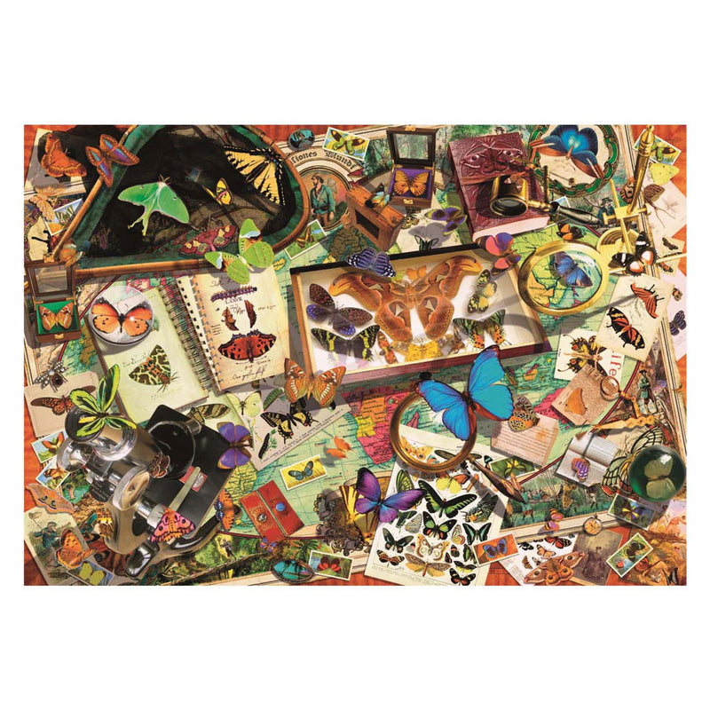 Load image into Gallery viewer, Clementoni leguzzel de vlinderverzamelaar, 500st.
