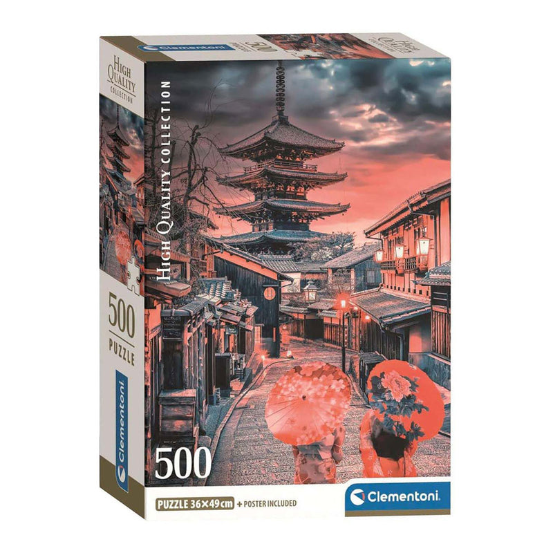 Load image into Gallery viewer, Clementoni legpuzzel evening in kyoto, 500st.
