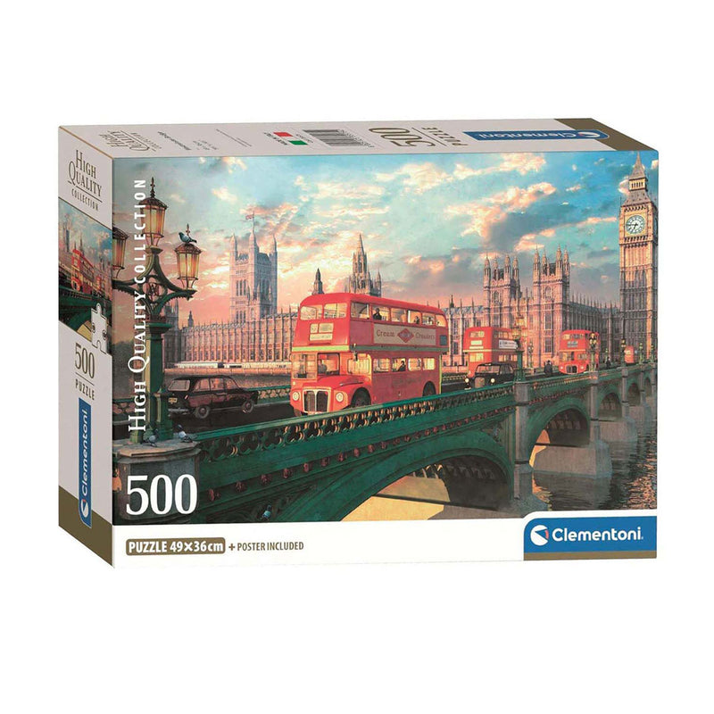 Load image into Gallery viewer, Clementoni legpuzzel westminster bridge, 500st.
