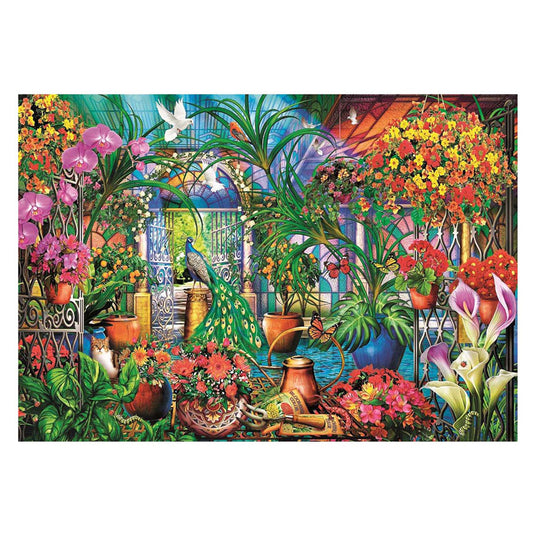 Clementoni legpuzzel the greenhouse caretakers, 500st.