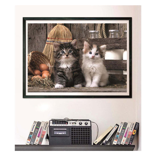 Clementoni puzzel - schattige kittens, 1000st.