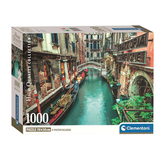 Clementoni legpuzzel venice canal, 1000st.