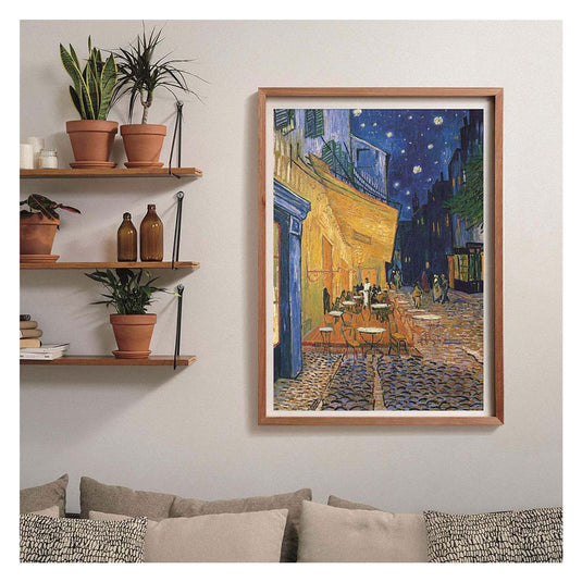 Clementoni legpuzzel café terrace v. gogh, 1000st.