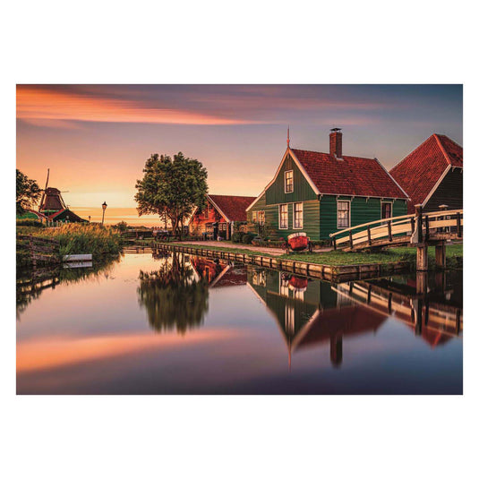 Clementoni legpuzzel zaanse schans, 1500st.