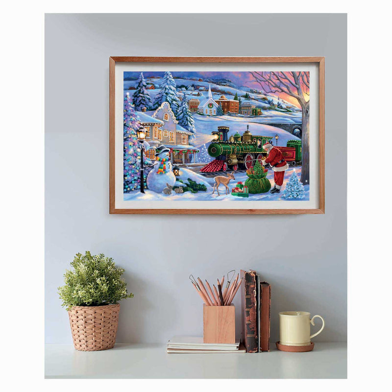 Load image into Gallery viewer, Clementoni legpuzzel kersttrein - 500st.
