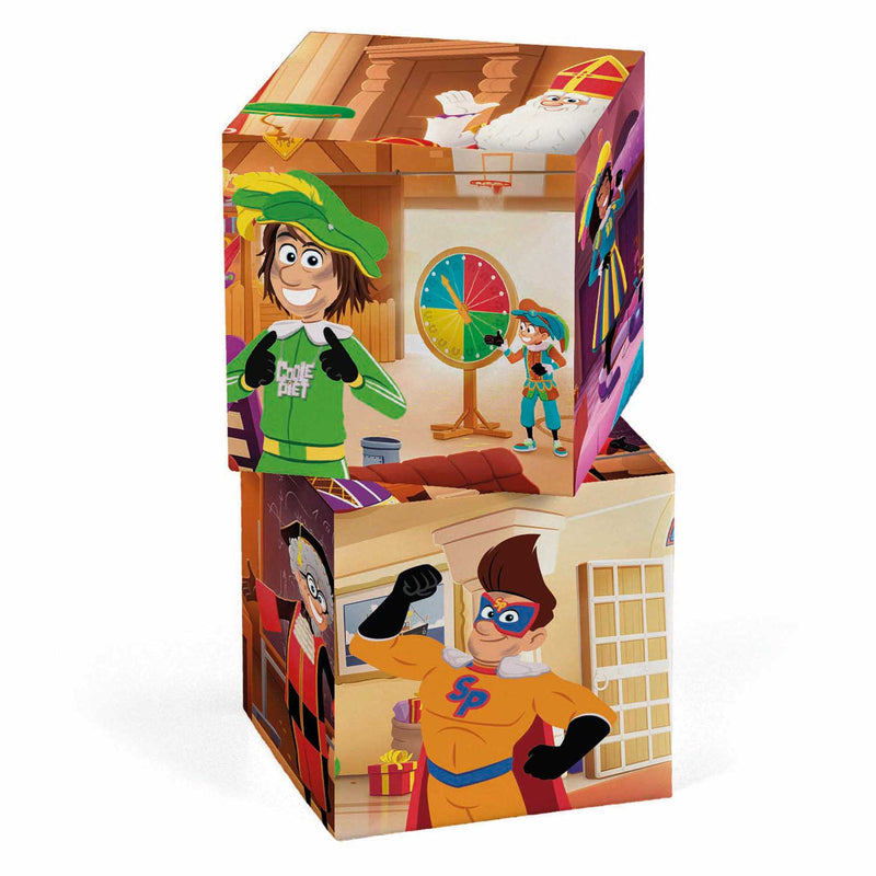 Load image into Gallery viewer, Clementoni blokkenpuzzel sinterklaas - 12st.
