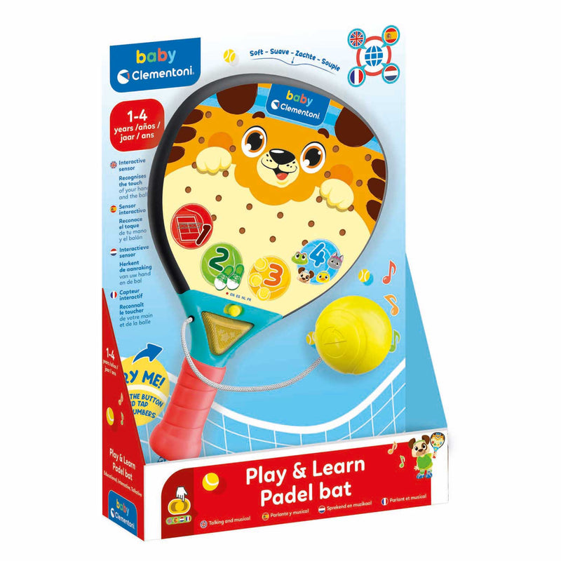 Load image into Gallery viewer, Clementoni - baby padelracket - elektronisch activiteitencentrum - vanaf 1 jaar
