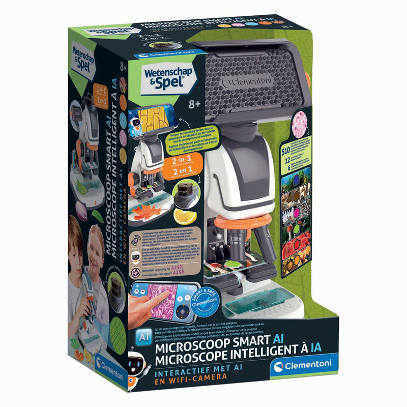 Load image into Gallery viewer, Clementoni wetenschap spel microscoop smart
