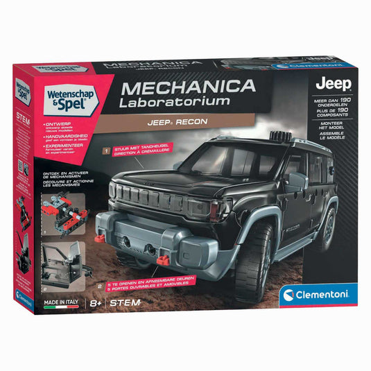 Clementoni wetenschap spel mechanica jeep recon