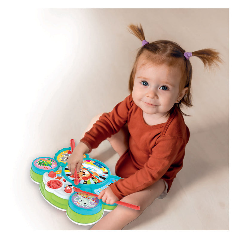 Load image into Gallery viewer, Clementoni baby drumset dieren
