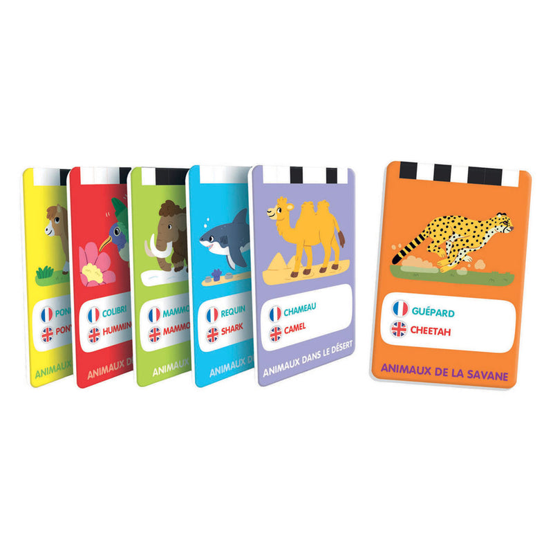 Load image into Gallery viewer, Clementoni education - mijn 100 eerste woorden tweetalig - de dieren fr-en
