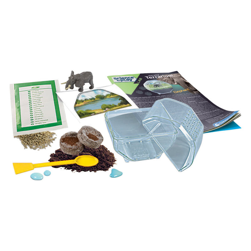 Load image into Gallery viewer, Clementoni wild terrarium olifant | 2 stuks
