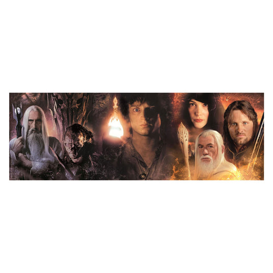 Clementoni legpuzzel the lord of the rings panorama - 1000st.
