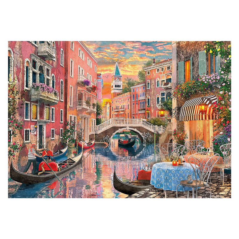 Load image into Gallery viewer, Clementoni legpuzzel venetie zonsondergang - 6000st.
