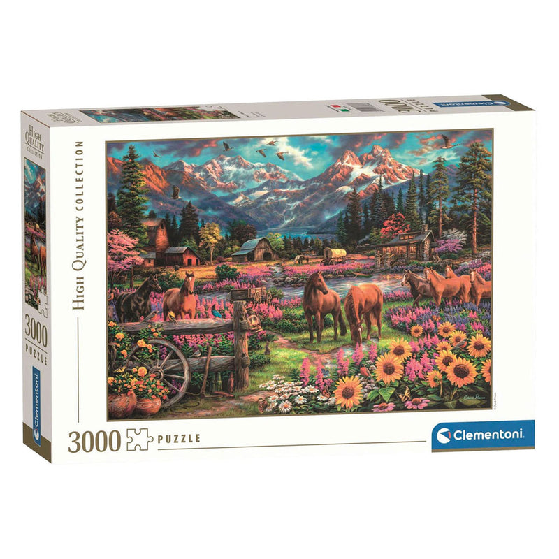 Load image into Gallery viewer, Clementoni legpuzzel vrij om te grazen - 3000st.
