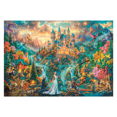 Clementoni legpuzzel legends of the hidden realm - puzzel 2000 stukjes fantasy - high quality collection - legpuzzels en puzzels voor volwassenen