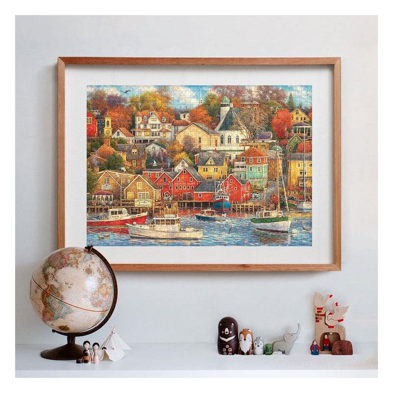 Load image into Gallery viewer, Clementoni legpuzzel goede tijden haven - 1500st.
