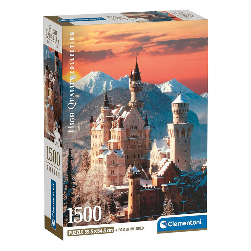 Load image into Gallery viewer, Clementoni legpuzzel neuschwanstein - 1500st.
